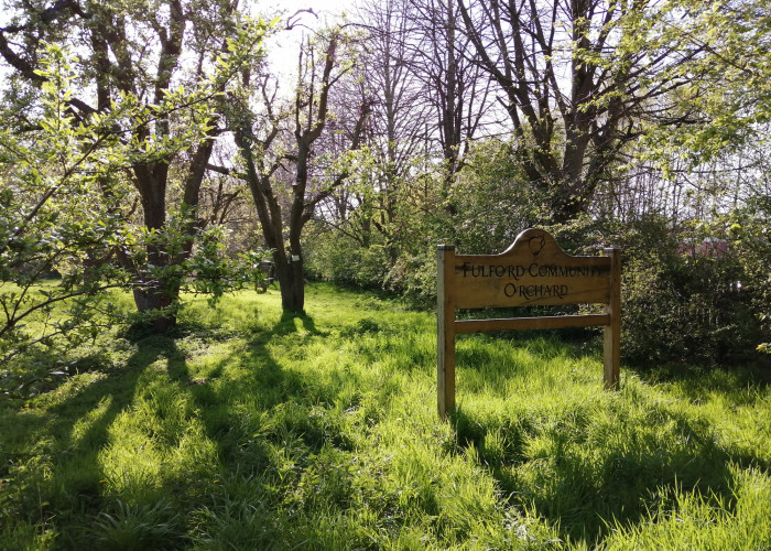 Fulford orchard sign
